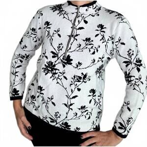 NEW ETHYL ski house sweater in white